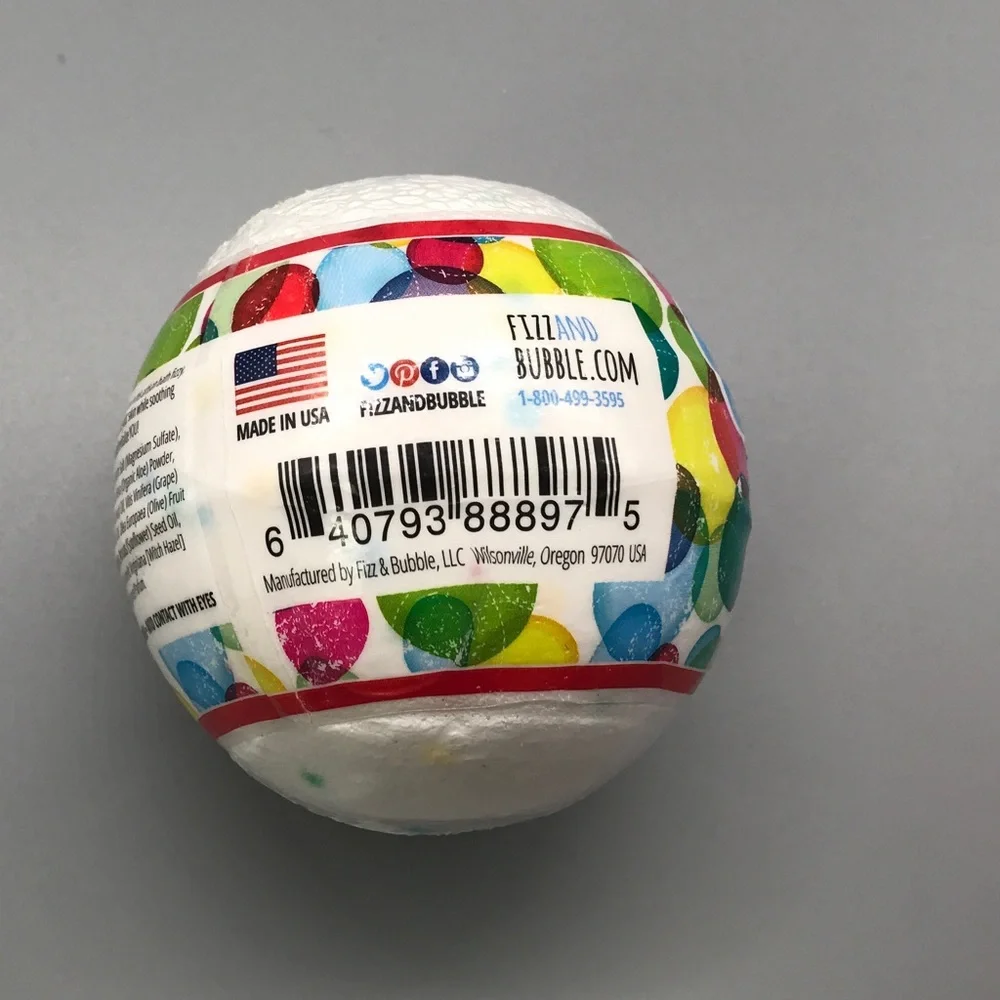 Fizz And Bubble Birthday Cake Bath Fizzy 6.5 oz